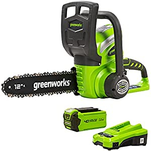 Greenworks Motosierra con Batería +Cargador