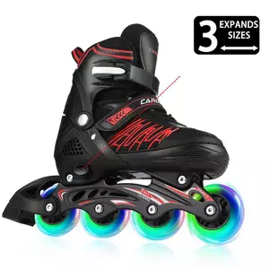 Patines en Línea Ajustables Iluminación Ruedas