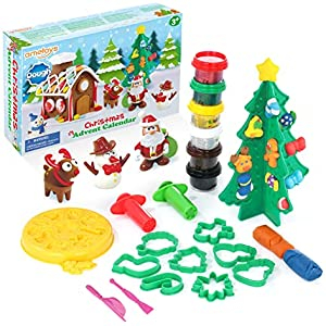 Set Navidad Plastilina +Figuras