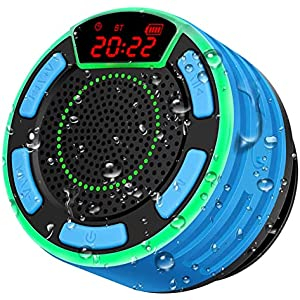 Altavoz Ducha Bluetooth 8W Radio FM