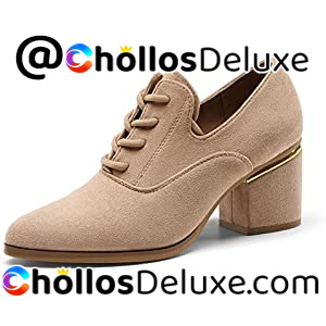 Zapatos Oxford Mujer con Tacón