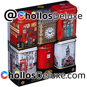 Pack de 6 Latas de Té Londres
