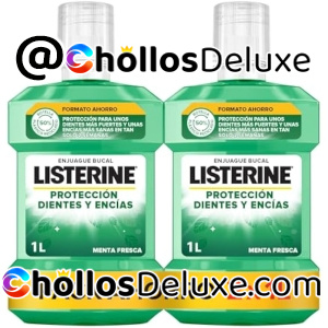 Pack de 2 Enjuagues Bucales Listerine 1L