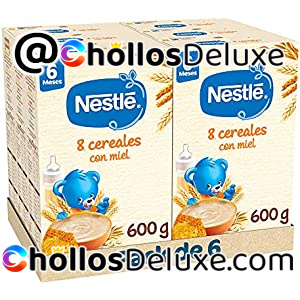 Pack de 6 Nestlé Papilla 8 Cereales con Miel