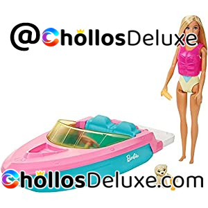 Set Muñeca Barbie con Barco