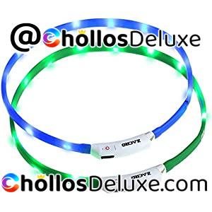 Pack 2 Collar Luminoso LED Mascotas