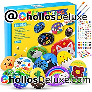 Kit Manualidades Pintura Piedras