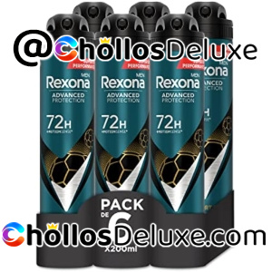 Pack de 6 Rexona Desodorante Protección Avanzada 200ml