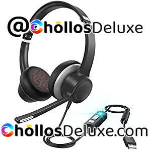 Auriculares 2 en 1 con Micrófono Teletrabajo/Videollamadas