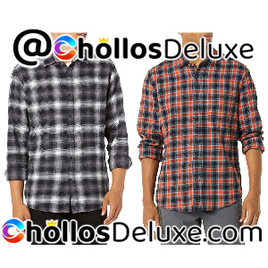 Camisa Franela Manga Larga Hombre