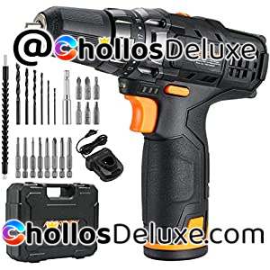Taladro Atornillador 12V +Extras