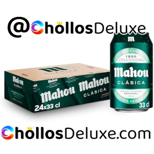24x Mahou Clásica Cerveza Lager 33cl