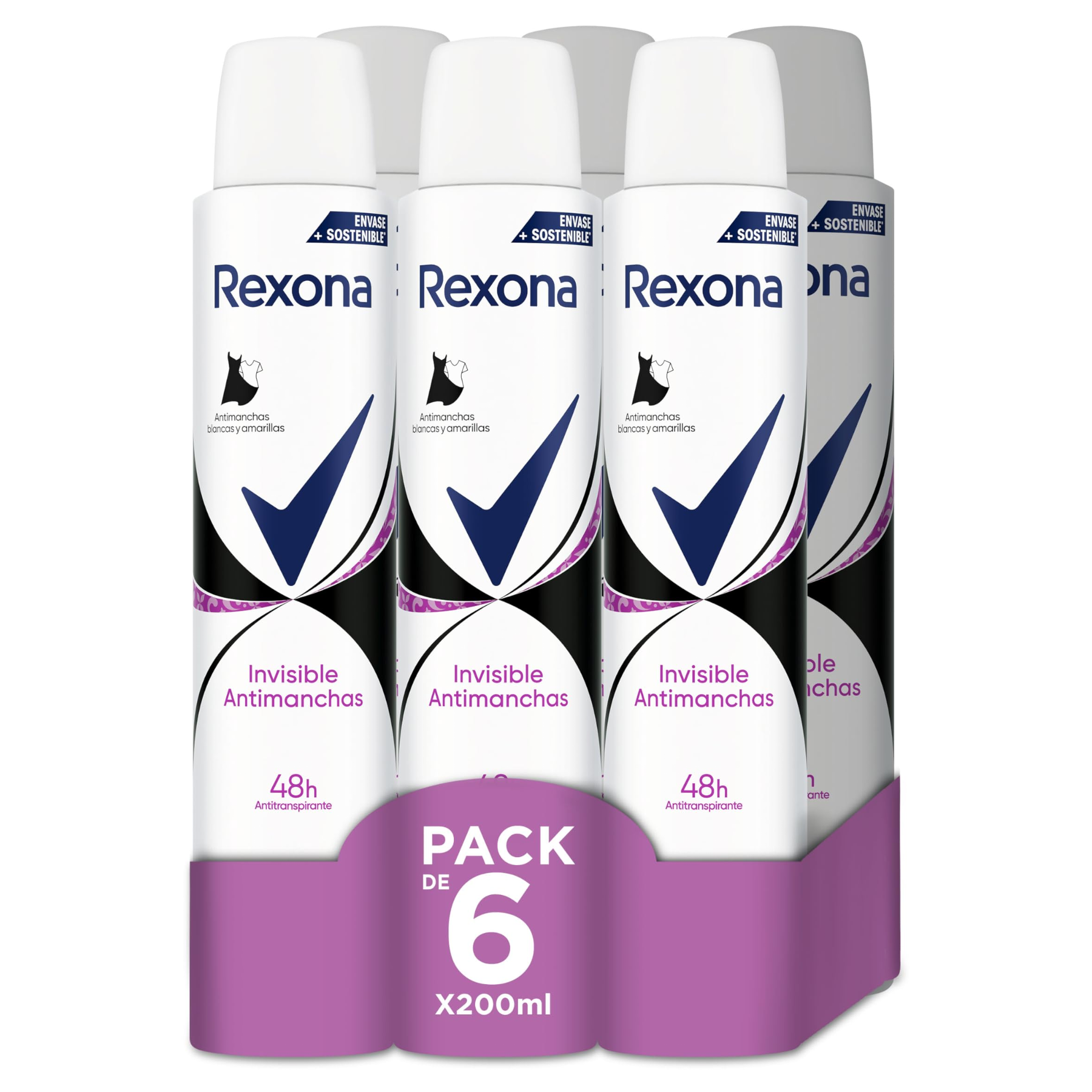 Rexona Invisible Antitranspirante Aerosol