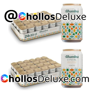 48x Alhambra Lager Singular Cerveza