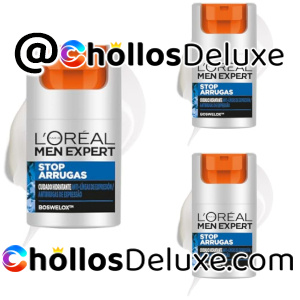 3x Cremas L'Oréal Paris Men Expert Stop Arrugas 50ml