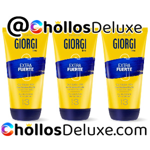 3x Giorgi Line Fijador Control Total Fijación 3 50ml