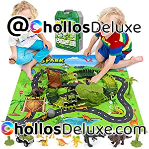 Pista Dinosaurios Niños +Extras