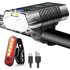 Pack de 2 Luces Bicicleta IPX6 5.000mAh.