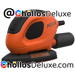 Lijadora Mouse 55W 11.000RPM Black+Decker +Extras