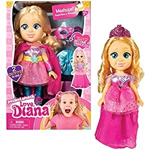 Famosa Muñeca Love Diana Transformable