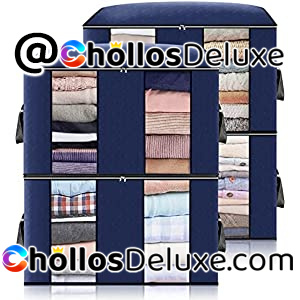 Pack de 4 Bolsas Almacenamiento con Asa