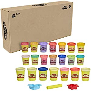 Set 21 Botes Plastilina Play-Doh Bright 'n Happy