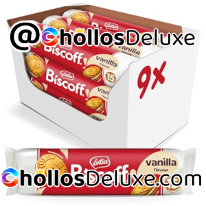 9x Lotus Biscoff Galletas Vainilla