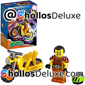 Lego City Stuntz Moto Acrobática: Demolición +Figura