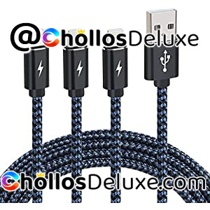 Pack de 3 Cables Lightning a USB 2M