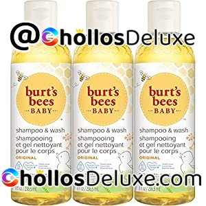 Pack de 3 Burt's Bees Baby Champú y Gel 235 ml