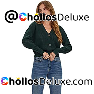 Vero Moda Cárdigan con Cuello de Pico
