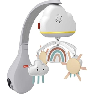 Fisher-Price Móvil de Cuna con Nube, Sol y Arcoíris