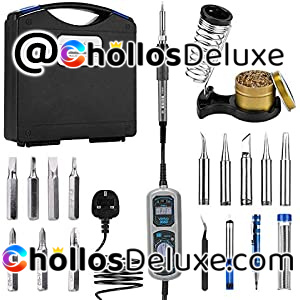 Estación Soldadura Pantalla LCD +Extras