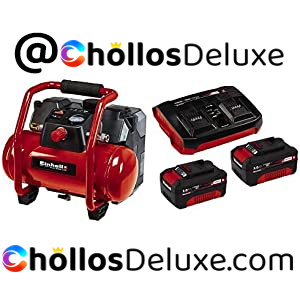 Einhell Compresor a Batería, +2 Baterías +Cargador Doble