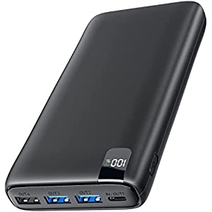 Powerbank 27000mAh 22.5W Carga Rápida 4 Puertos