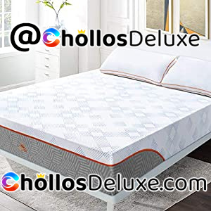 Colchón Viscoelástica de Gel 90x 190x 25cm Maxzzz