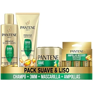Set Pantene Suave & Liso Antiencrespamiento