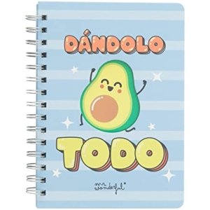 Mr. Wonderful Libreta Aguacate Dándolo Todo