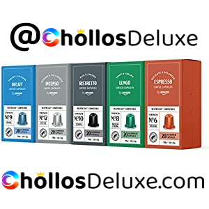 Pack de 100 Cápsulas Variadas Café Nespresso