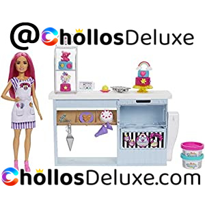 Barbie Pastelería con Muñeca y Accesorios