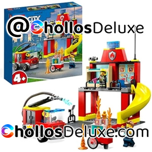 Lego City Parque Bomberos con Camión Bomberos