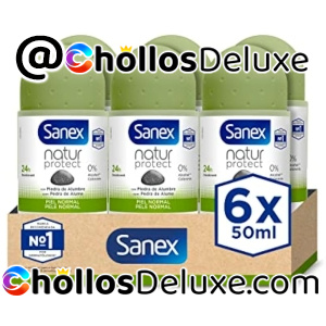 Pack de 6 Sanex Natur Protect Desodorantes