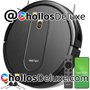 Vactidy Robot Aspirador 1500Pa 100min Alexa +Mando