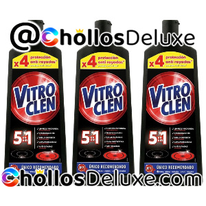 3x Vitroclen Limpiador Vitrocerámica 450ml
