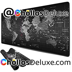 Alfombrilla Gaming XXL 800x300x2mm Mapamundi