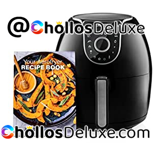 Freidora Sin Aceite Princess 1700W 5.2L +Libro Recetas