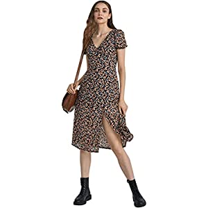 Springfield Vestido Estampado Mujer