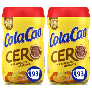 2x ColaCao 0% Azúcares 700g