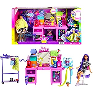 Barbie Extra Set Juego Muñecas Luces y Sonidos