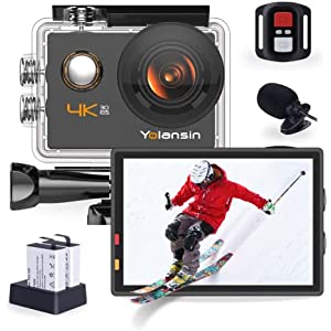 Cámara Deportiva 4K WiFi 20MP +Extras
